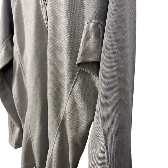 Patagonia Mens Gray 1/4 Zip Pullover Long Sleeve Performance Baselayer Stains M - Picture 8 of 16